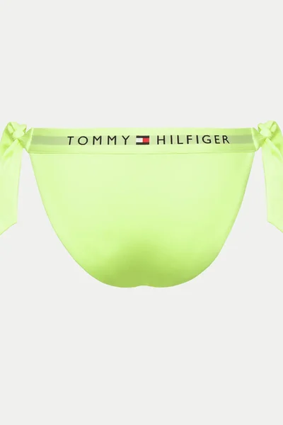 Žluté plavkové kalhotky s vázáním Tommy Hilfiger