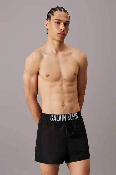 Pánské černé plavky Calvin Klein INTENSE POWER