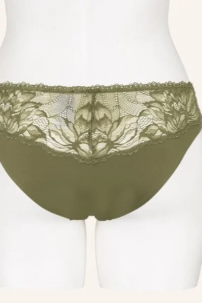 Dámské kalhotky Lotus 7CH 0SR khaki Calvin Klein