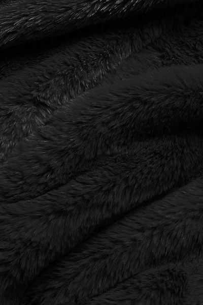 Krátká černá dámská kožešinová bunda U87 S'WEST