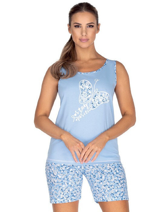 Pyžamo pro ženy Regina IX9WGE szr M-XL, modrá L i384_66419128