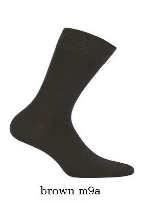 Pánské ponožky Wola H40VT Elegant, hnědá 39-41 i384_36149271