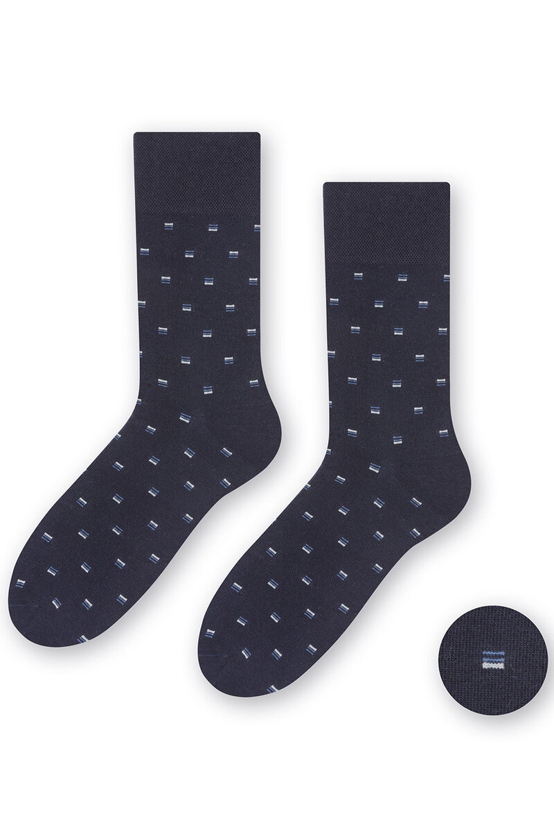 Pánské ponožky Steven v granátové barvě, 45-47 i510_48813486524