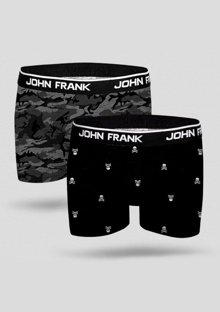 Boxerky pro muže John Frank 394 2PACK, Dle obrázku M i321_13498-134637