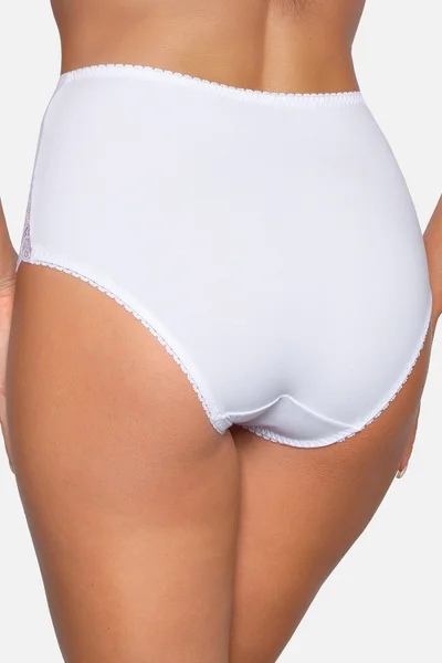 Klasické bílé kalhotky Babell BBL 187 pro ženy