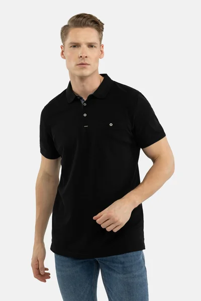 Pánské Polo Tričko Volcano Black