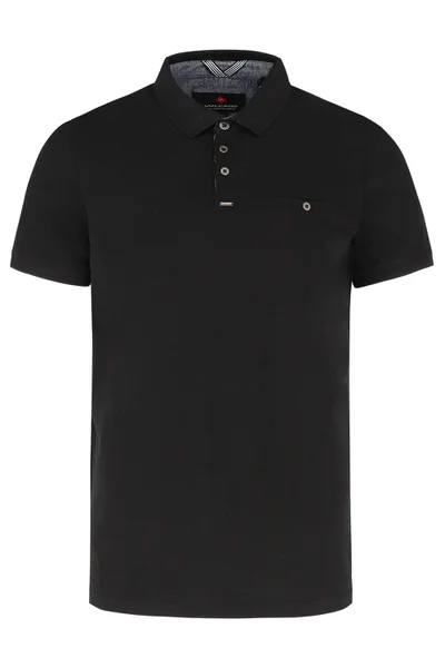 Pánské Polo Tričko Volcano Black