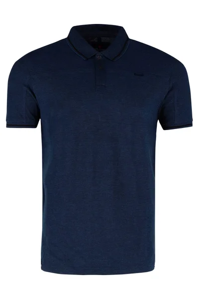 Pánské Polo Tričko Volcano Navy Blue