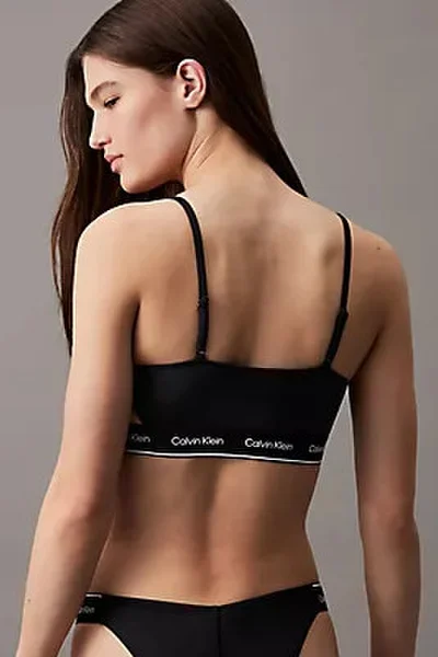 Dámské plavky Horní díl plavek BRALETTE-RP Calvin Klein