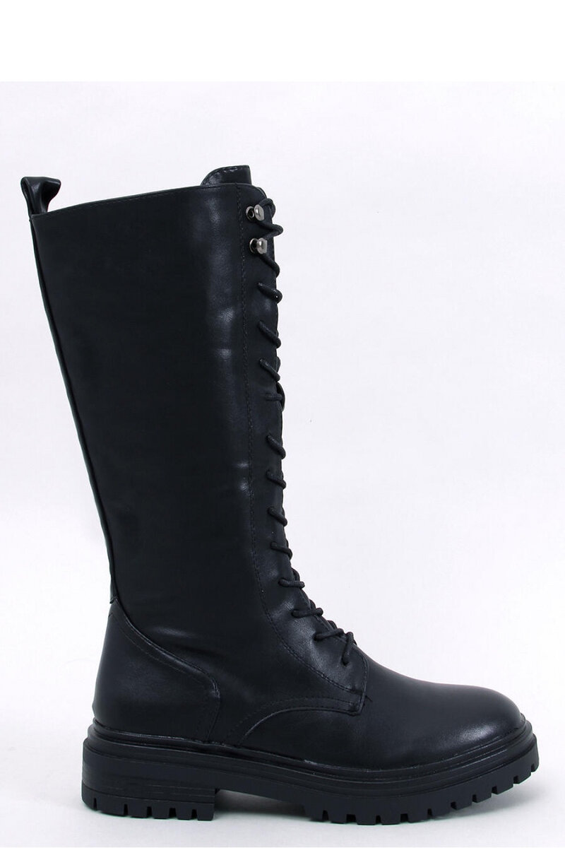 Černé vojenské dámské šněrovací boty Inello, 37 i240_188757_2:37