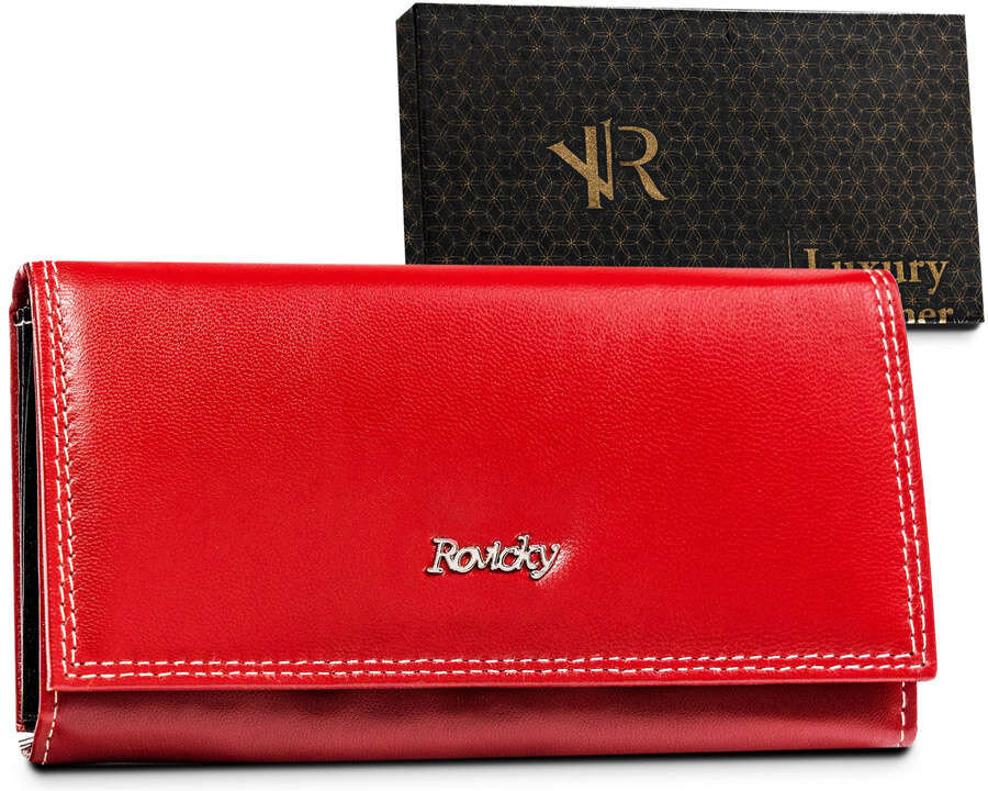 Kožená dámská peněženka ROVICKY® s RFID ochranou, jedna velikost i523_5903051173592