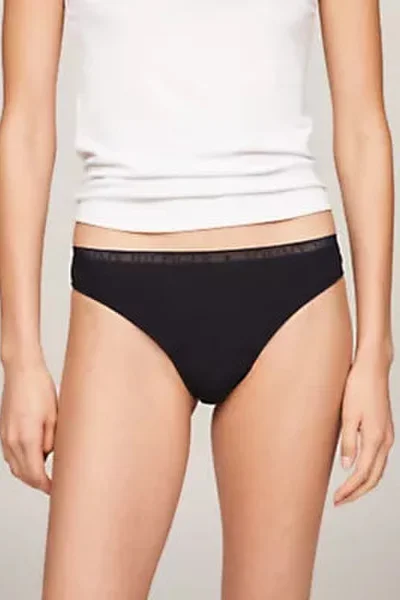 Jarní dámské balení tanga 3P (EXT SIZES) - Tommy Hilfiger (3 ks)