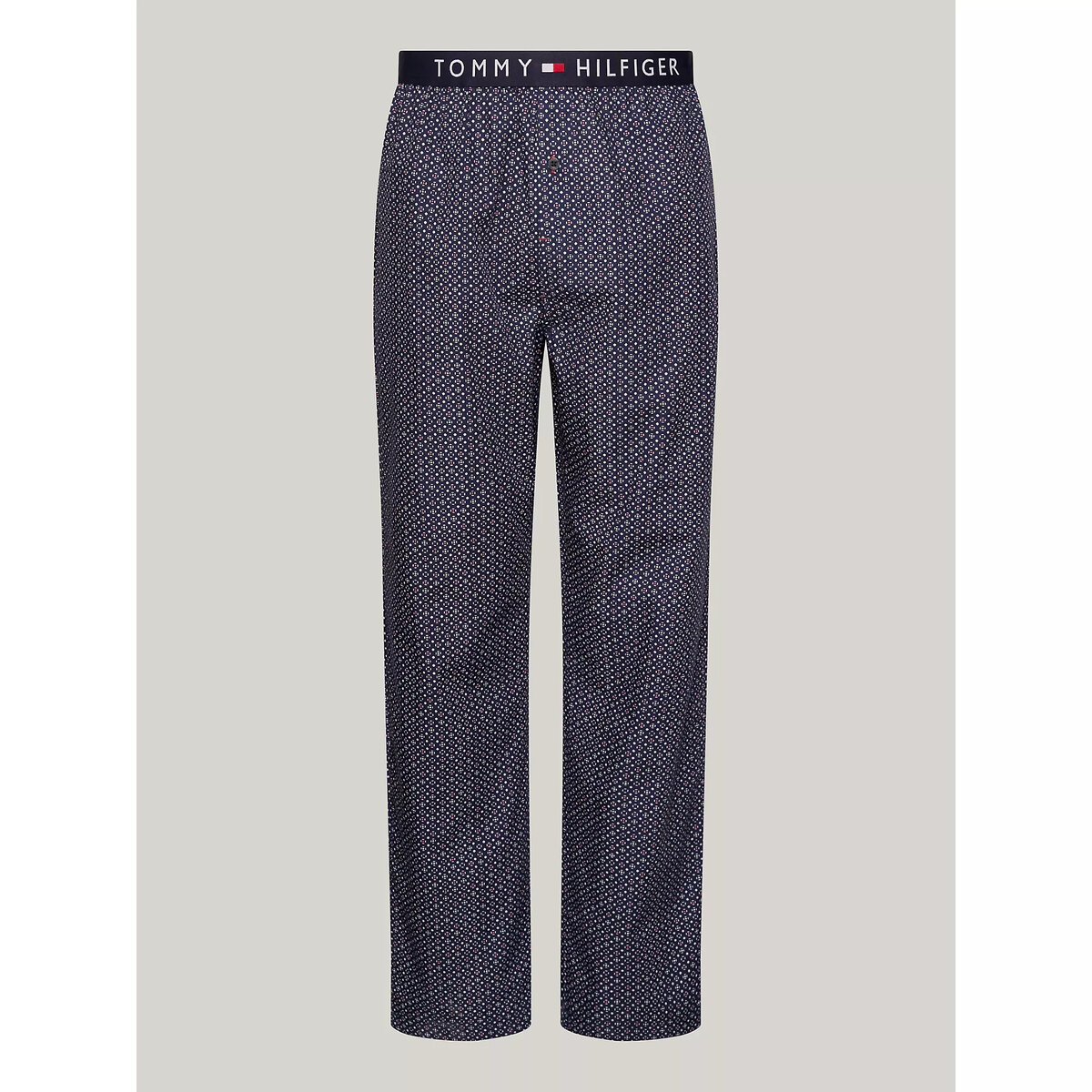 Modré pyžamové kalhoty s potiskem od Tommy Hilfiger, S i10_P68447_2:92_