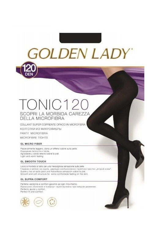 Dámské punčochové kalhoty Golden Lady Tonic 0Z4XW den, nero/černá 2-S i384_55029189