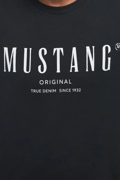 Mustang Alex C Print M - Dámské tričko s velkým potiskem