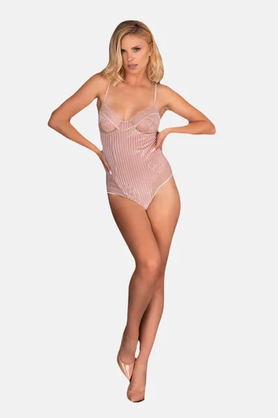 LivCo Corsetti Růžové Dámské Body LivCo CORSETTI FASHION