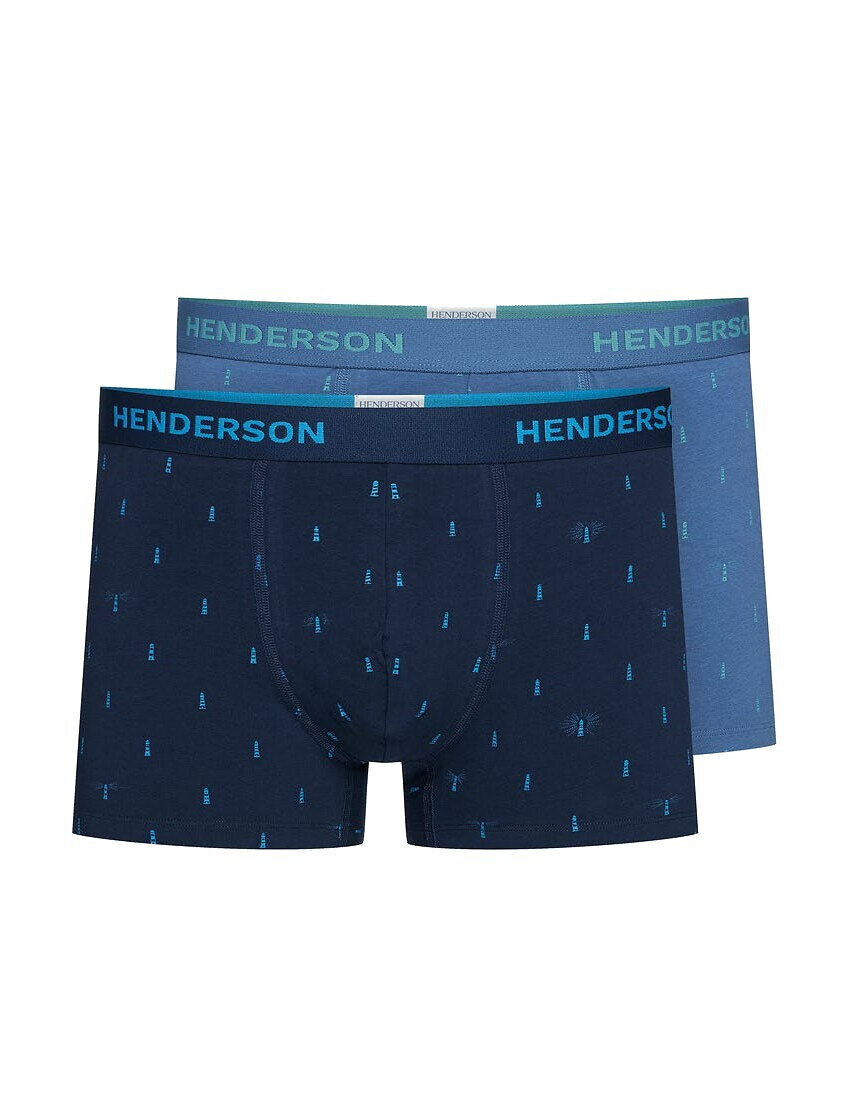 Vícebarevné pánské boxerky Henderson Joy - M-3XL - 2 ks, Vícebarevné M i384_26581773