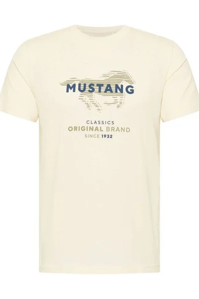 Mustang Alex C Print M - Dámské tričko s velkým potiskem