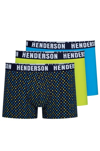 Boxerky Henderson Jet pro muže - vícebarevné - 3 ks