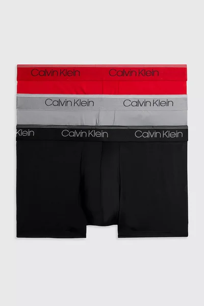 Pánské spodní prádlo LOW RISE TRUNK  Calvin Klein (3 ks)