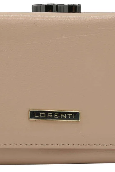 Kožená dámská peněženka Lorenti® s karabinkou