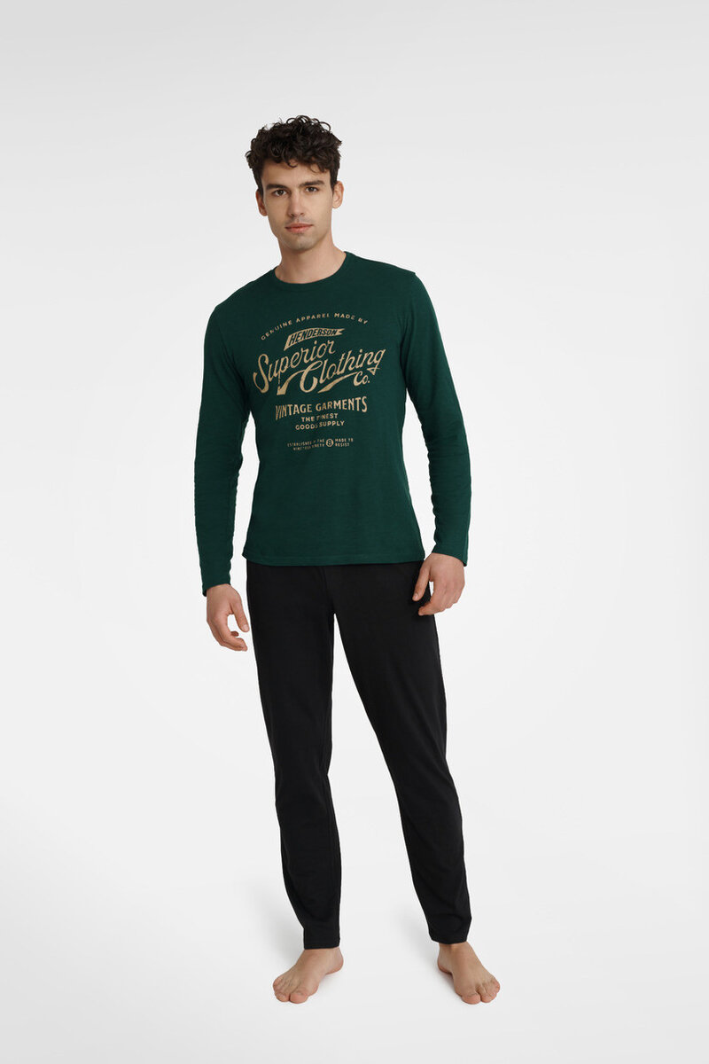 Zelené pyžamo pro muže Henderson Comfort, zelená XXL i170_40952-79X-XXL