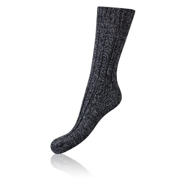 Teplé zimní ponožky NORWEGIAN STYLE - Bellinda - černé, 35 - 38 i454_BE491007-455-38