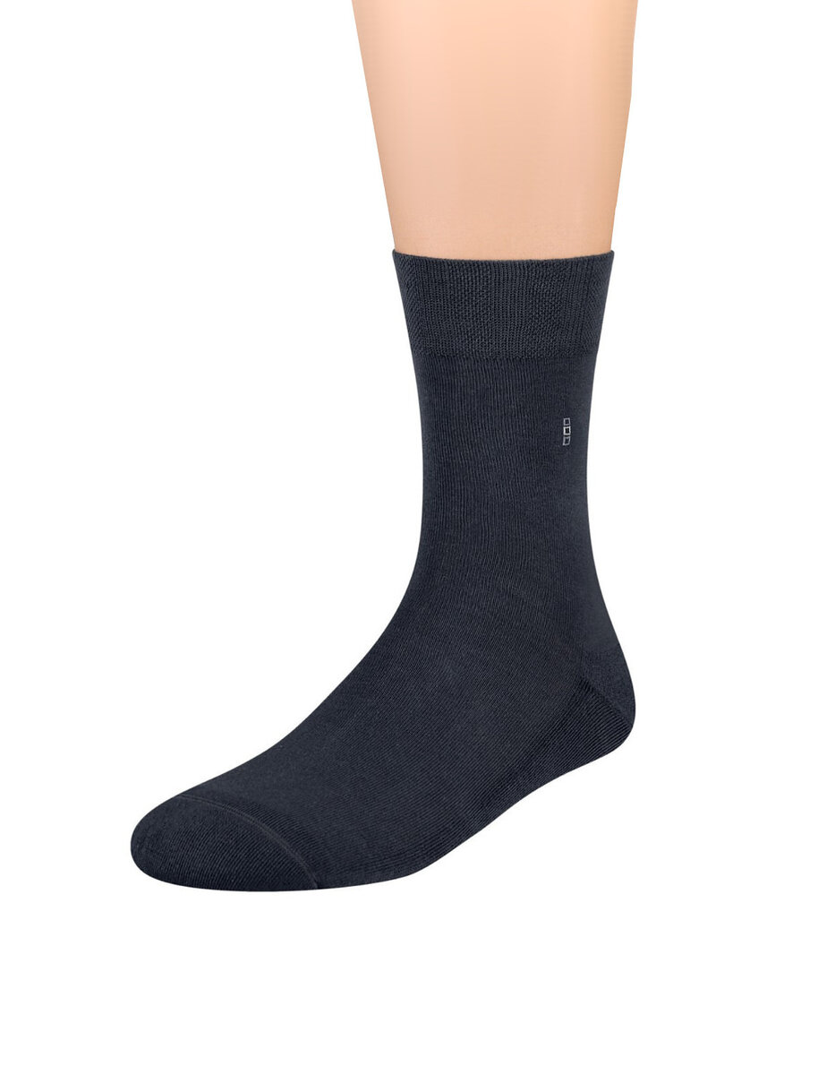 Pánské ponožky Steven polofroté W33X2, černá 45-47 i384_66351604