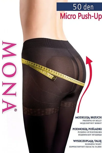 Dámské punčochové kalhoty Mona Micro Push-Up 154R5H den 5-XL