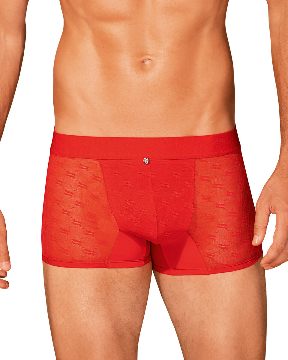 Boxerky pro muže Obsessiver boxer shorts - Obsessive, červená S/M i10_P58634_1:19_2:116_