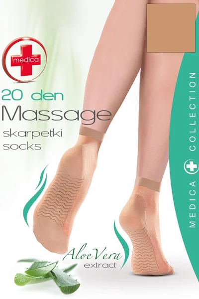 Dámské ponožky Medica 20 Massage  Gabriella