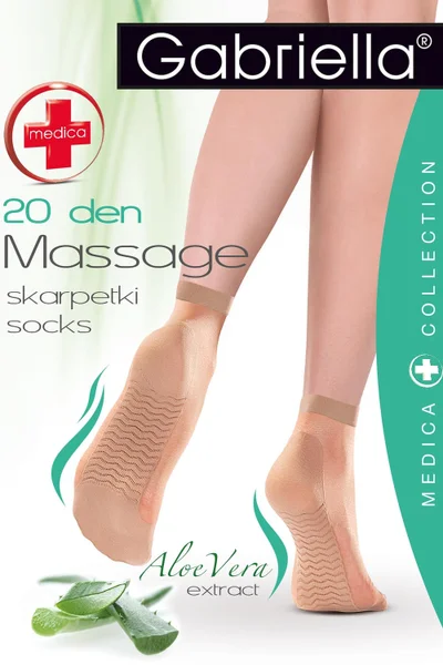 Dámské ponožky Medica 20 Massage  Gabriella