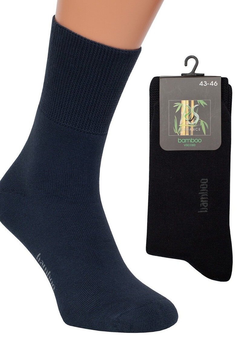 Ponožky - Bambus, froté Regina Socks, černá 43-46 i170_5901752136274