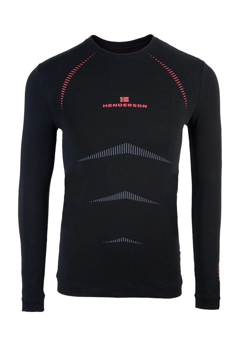 Černé pánské fitness tričko FlexiFit - Henderson, černá L i41_76547_2:černá_3:L_