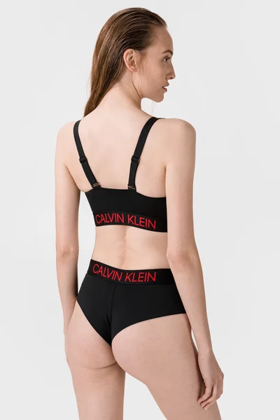 Dámské vrchní díl plavek 9OQH černá - Calvin Klein