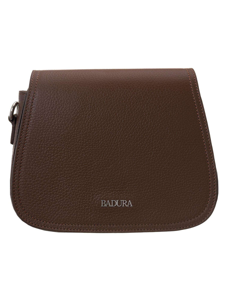 Hnědá kožená kabelka BADURA FPrice, jedna velikost i523_5903051061776