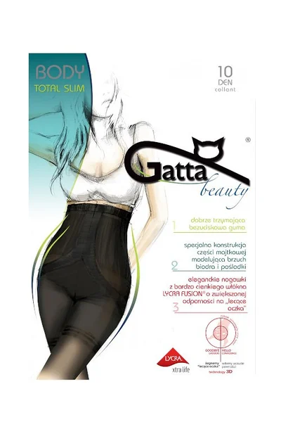 Dámské punčochové kalhoty Gatta Body Total Slim Fusion 1W69 den 5-XL