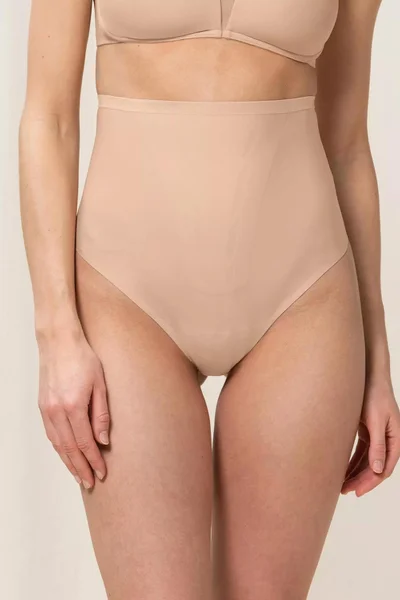 Dámské kalhotky Triumph Shape Smart Highwaist String béžové