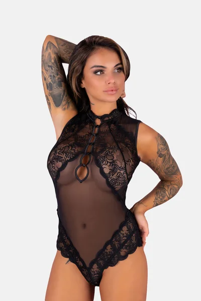 Černé Body Sagen od LivCo Corsetti Fashion