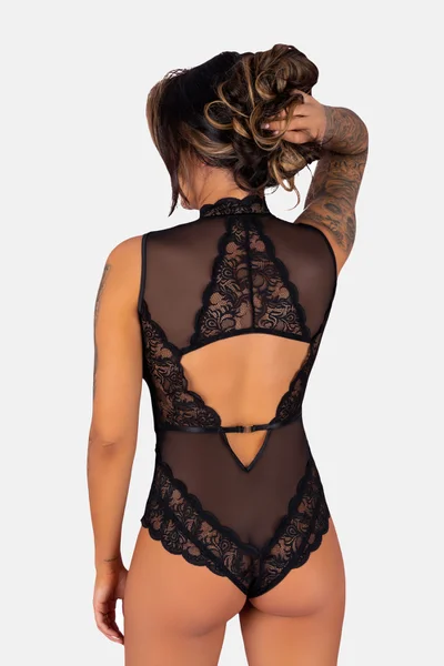 Černé Body Sagen od LivCo Corsetti Fashion