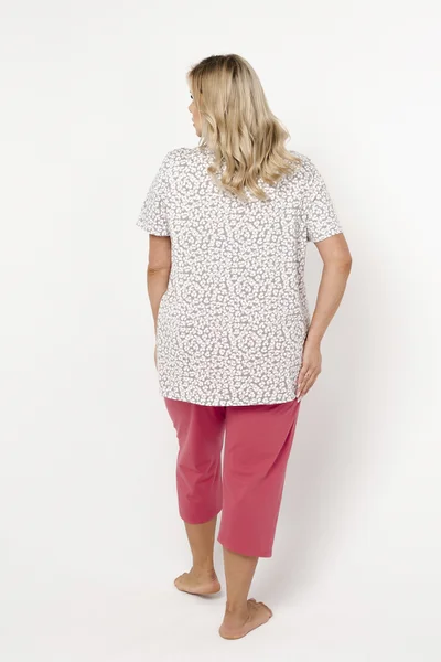 Malinové pohodlí - Dámské pyžamo Abella od Italian Fashion