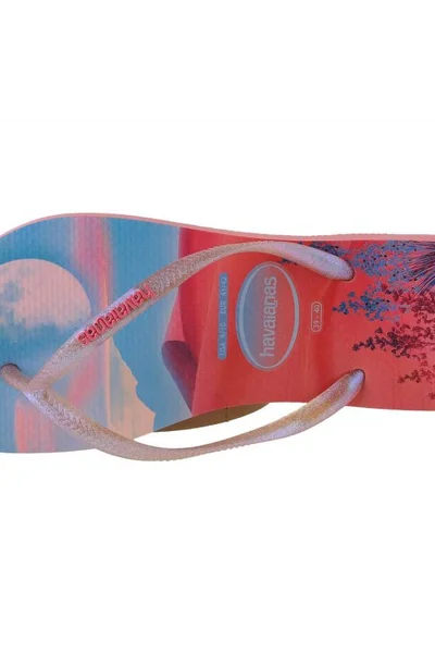 Havaianas Dámské Žabky Slim s Paisley Vzorem