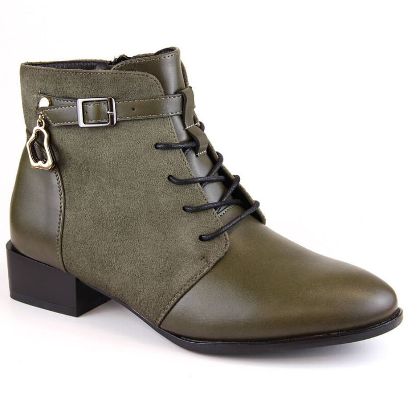 Zimní dámské boty Zelené Přikrývka - Potocki, 37 i476_32163280
