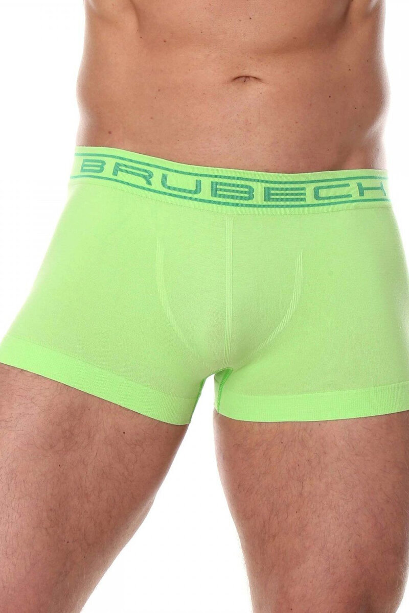 Zelené boxerky pro muže GreenFit od Brubecku, Zelená S i41_77451_2:zelená_3:S_