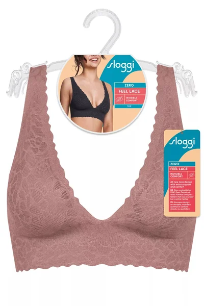 Podprsenka pro ženy Sloggi Zero Feel Lace N6XB2 Top kakao