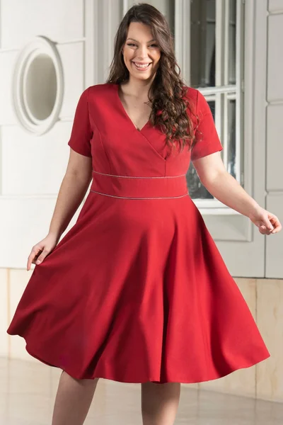 Šaty Donka - elegantní plus size kousek od značky Karko