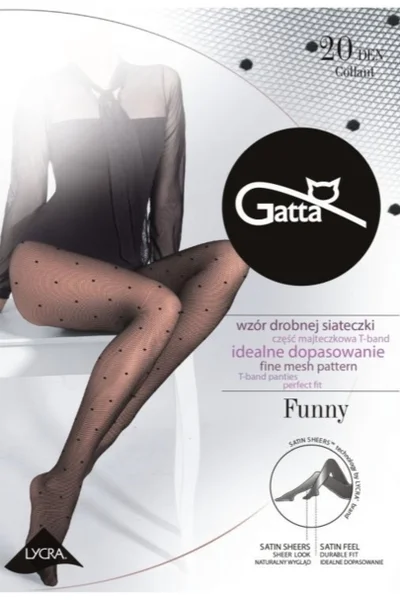 FUNNY - F9K Dámské punčochové kalhoty LYCRA - Gatta