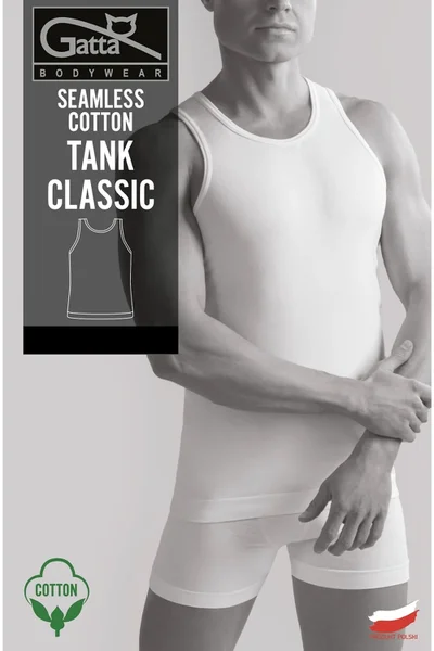 Pánský nátělník Tank classic O8V313 black - Gatta