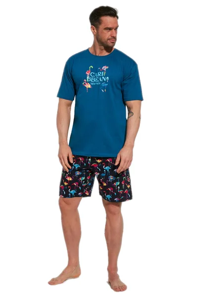 Oceánské pyžamo pro muže Caribbean Cornette
