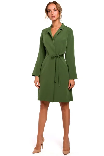 Dámské denní šaty model 88941 zelená - Moe